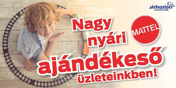 Nagy nyári Mattel ajándékeső a Játéksziget üzletekben!