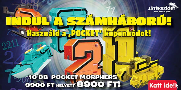 Pocket Morphers - a számháború folytatódik