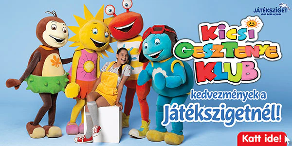 Szuper híreink vannak a Kicsi Gesztenye Klub Rajongók számára!