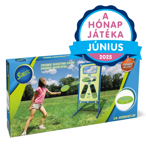 A hónap játéka - a frizbi célbadobó játék