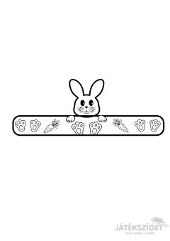 Húsvéti színező - nyuszi