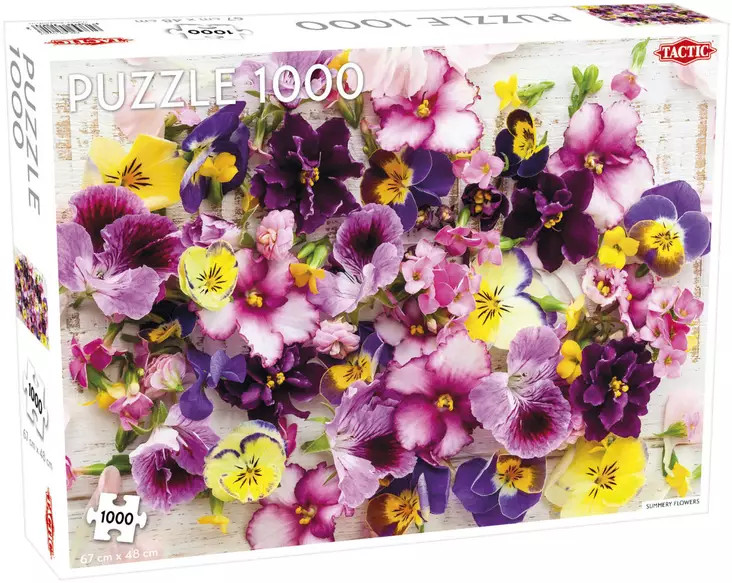 Tactic - Nyári virágok puzzle 1000 db-os