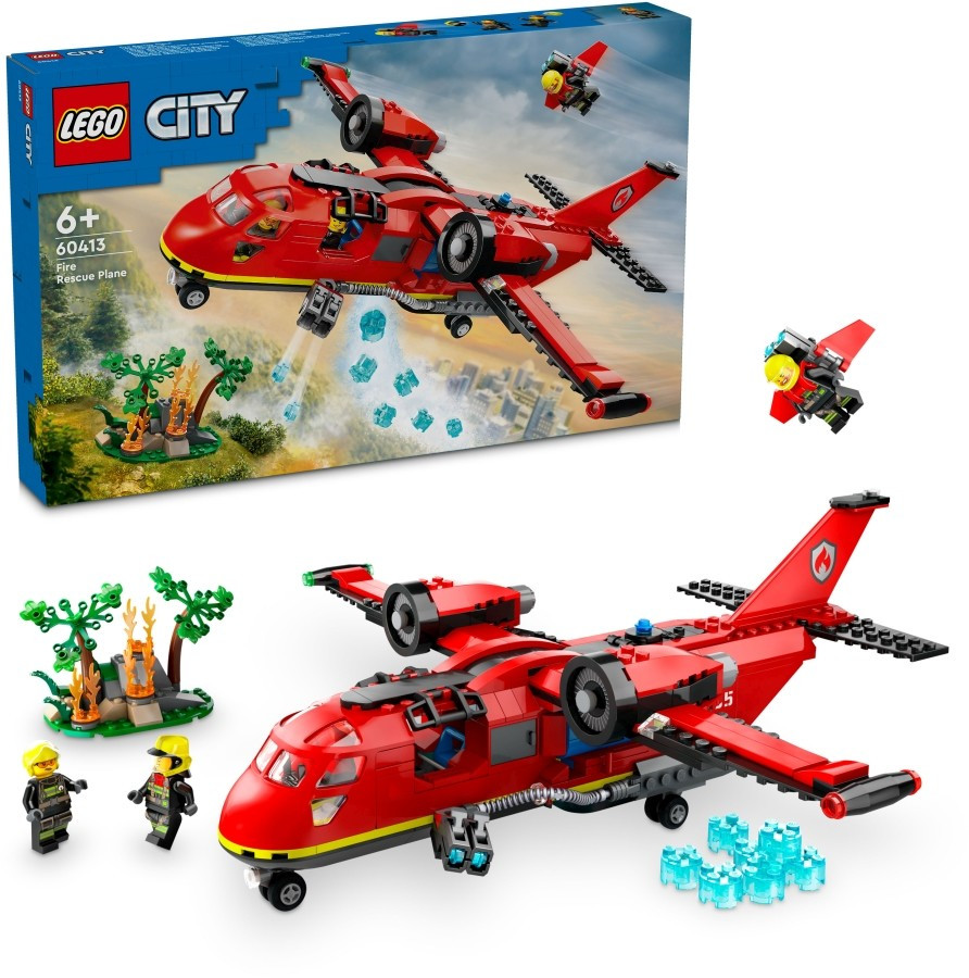 LEGO® City: 60413 Tűzoltó mentőrepülőgép